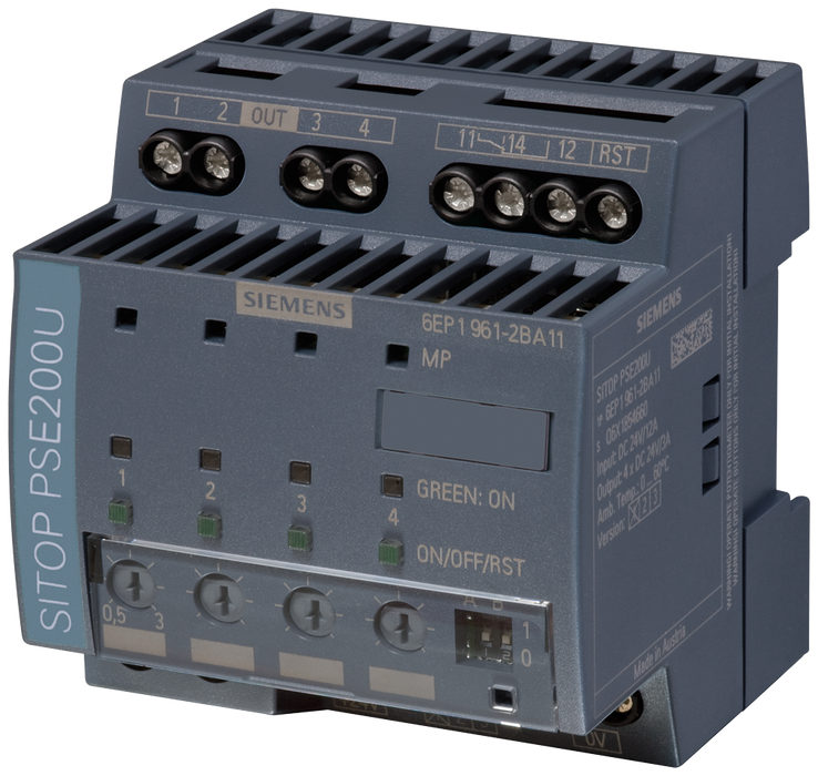 SIEMENS SIMATIC SITOP PSE200U 3 A MODULO DE SELECT. DE 4 CANALES