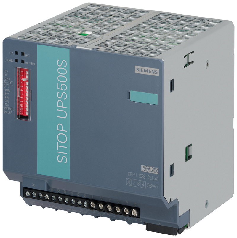 SIEMENS SIMATIC SITOP UPS500S SISTEMA DE ALIM ININTERRUMPIDA 24VDV/15A