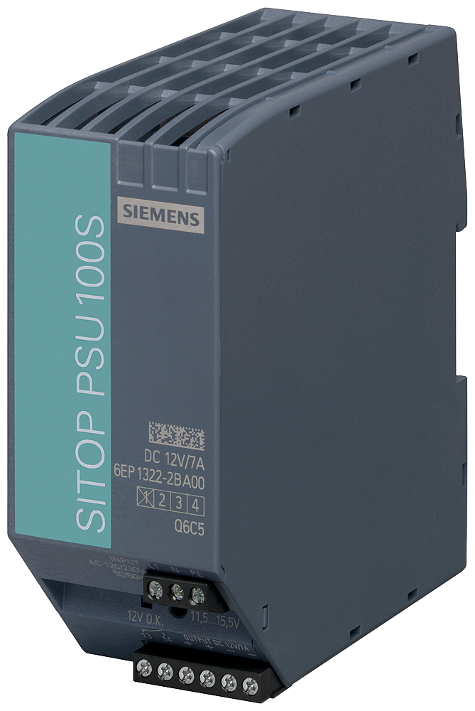 SIEMENS FUENTE SITOP PSU100S 1F 120 o 230VAC SAL 12VDC 7A