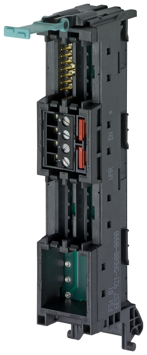 SIEMENS SIMATIC FRONT CONNECTOR MODULE WITH 1X16 POLE IDC CONNECTOR FOR DIGITAL 2 A OUTPUT MODULES OF THE S7-1500 POTENTIAL SUPPLY OVER SCREW TERMINAL