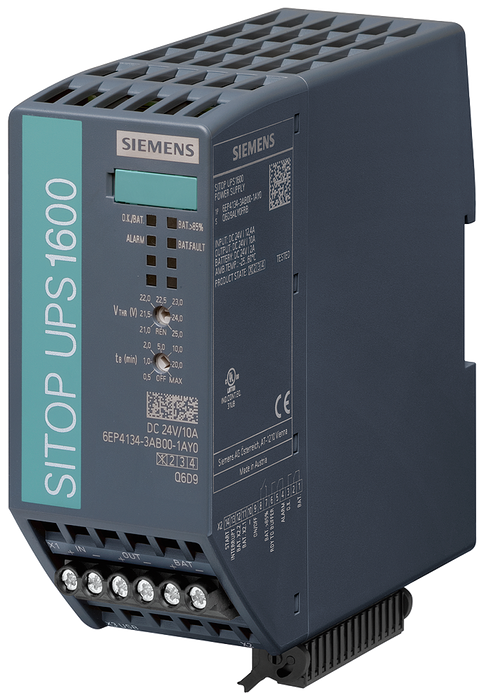 SIEMENS SIMATIC SITOP POWER SUPPLY UPS1600 24VDC 10A