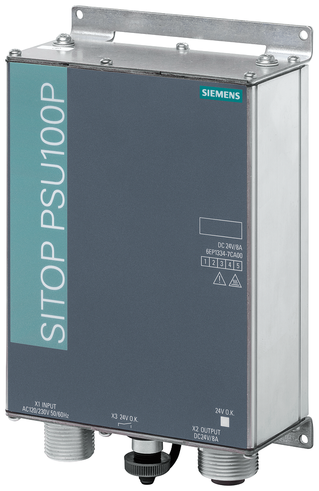 SIEMENS FUENTE SITOP PSU100P 1F 120/230VAC SAL 24VDC