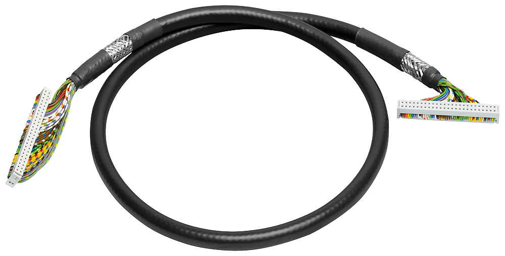 SIEMENS SIMATIC CONNECTING CABLE SHIELDED FOR SIMATIC S7-1500 BETWEEN FRONT CONNECTOR MODULE AND CONNECTION MODULE 50X0 14 MM2 WITH IDC CONNECTORS L = 5 0 M