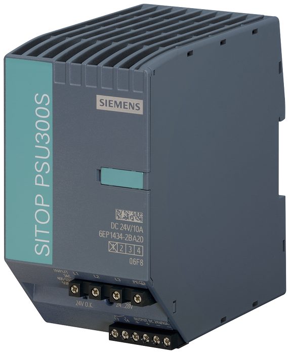 SIEMENS SIPLUS PS PSU300S 10A -25...+70 °C ENTRADA 400-500 V 24VDC/10 A
