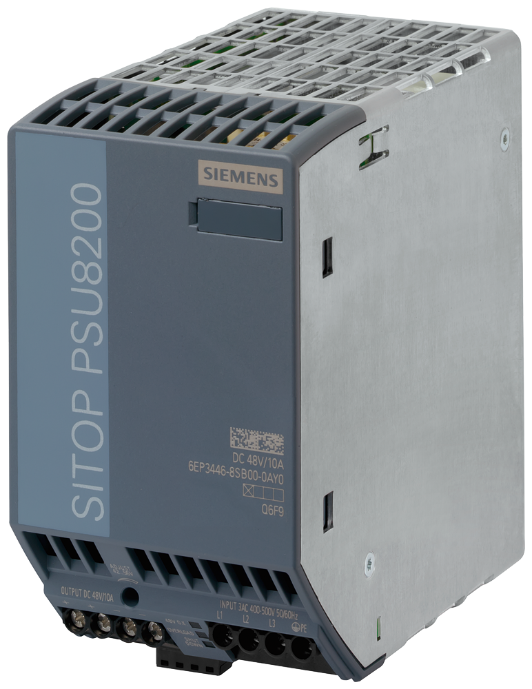 SIEMENS FUENTE SITOP PSU8200 3F 400-500VAC SAL 48VDC 10A