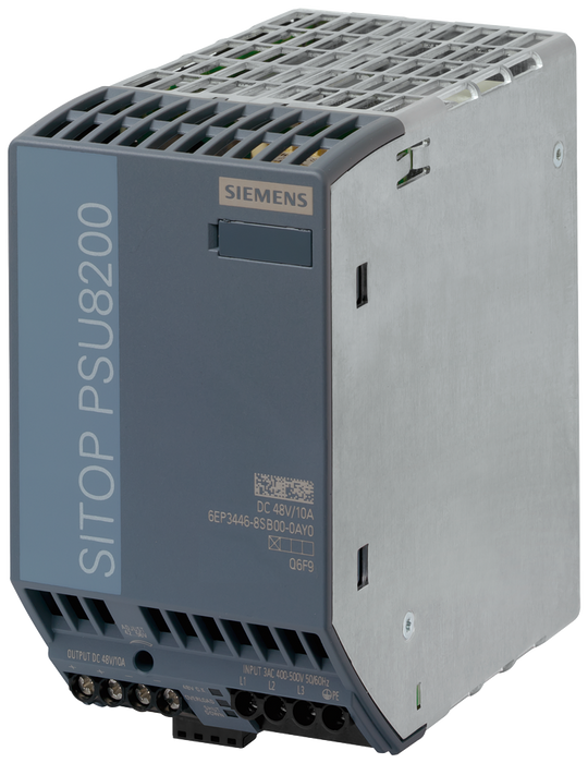 SIEMENS FUENTE SITOP PSU8200 3F 400-500VAC SAL 48VDC 10A