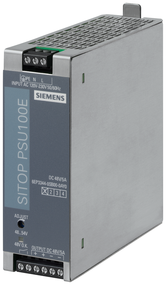 SIEMENS FUENTE SITOP PSU100E 1F 120 o 230VAC SAL 48VDC 5A