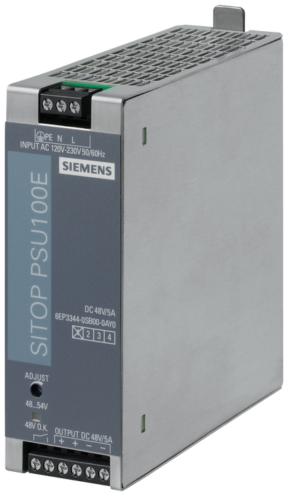 SIEMENS FUENTE SITOP PSU100E 1F 120 o 230VAC SAL 48VDC 5A