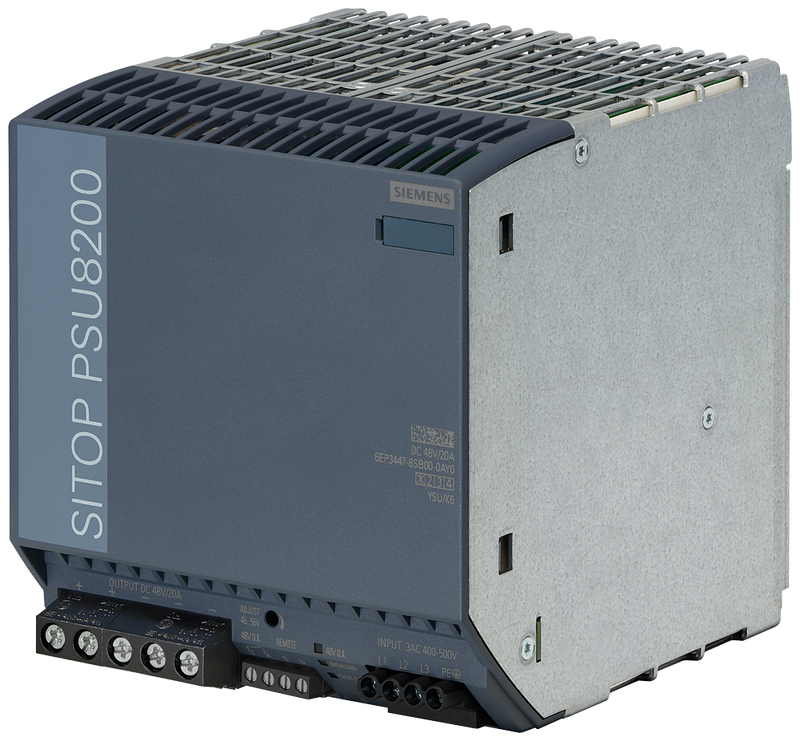 SIEMENS FUENTE SITOP PSU8200 3F 400-500VAC SAL 48VDC 20A