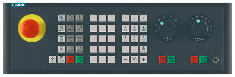 SIEMENS SINUMERIK MACHINE CONTROL PANEL MCP 483C PN