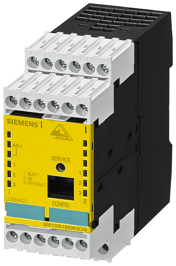 SIEMENS ASISAFE MONITOR SEGURIDAD 2 F-RO 2 CIRCUITOS REHABILITACI