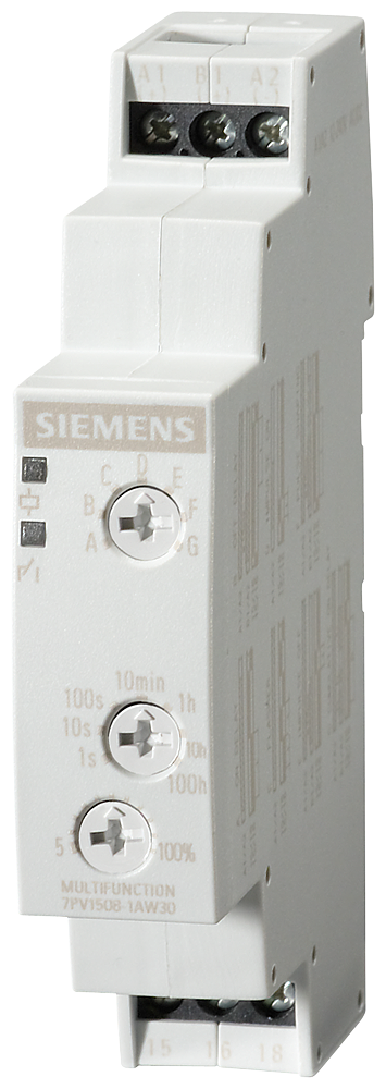 SIEMENS TIMER MULTIFUNCION 0.05S - 100H 12-240 VAC/DC