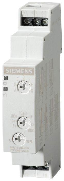 SIEMENS TIME RELAY, MULTI-FUNCTION SKU: 7PV1508-1AW30