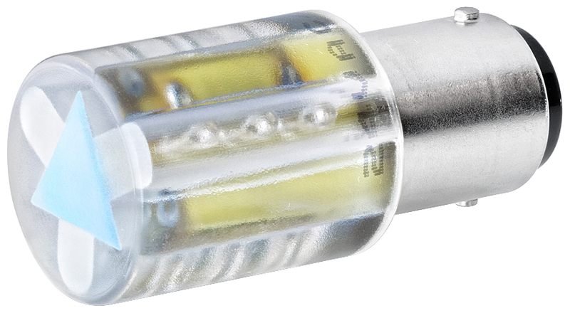 SIEMENS BALIZA LED AMARILLO 115VAC ZOCALO BA15D