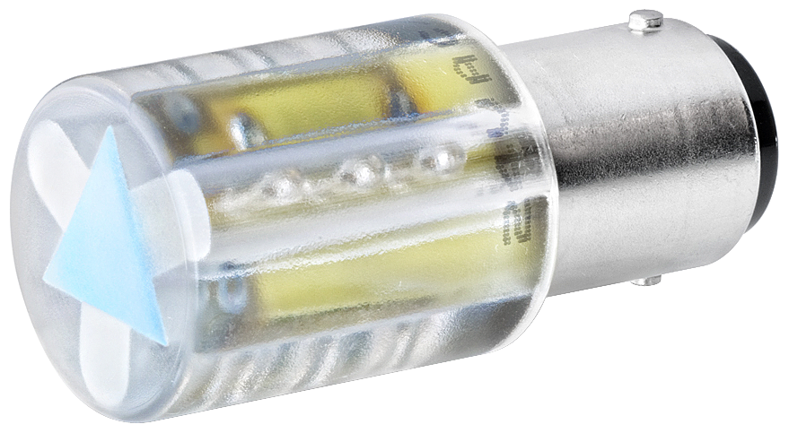 SIEMENS BALIZA LED AMARILLO 115VAC ZOCALO BA15D