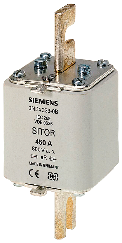 SIEMENS FUSIBLE SITOR NH (ULTRA RAPIDO) TAM2 500A