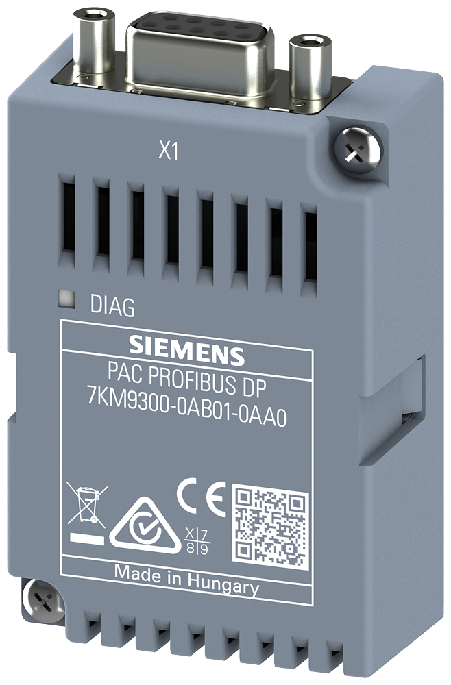 SIEMENS PROFIBUS DP EXPANSION MODULE PLUG IN FOR 7KM PAC3200/4200