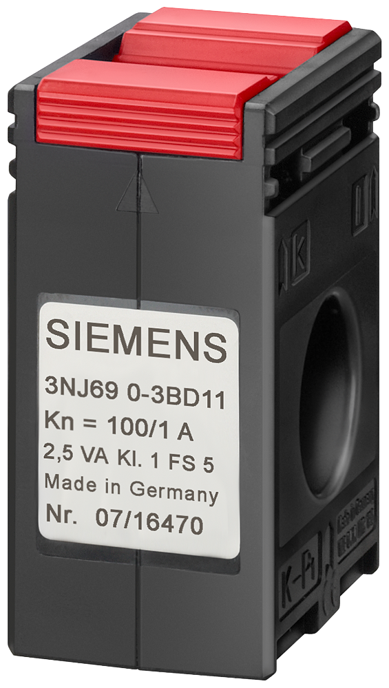 SIEMENS TRANSFORMADOR CORRIENTE 100:1A P/DESCONECTADOR