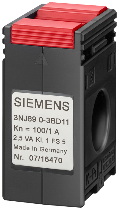 SIEMENS TRANSFORMADOR CORRIENTE 100:1A P/DESCONECTADOR