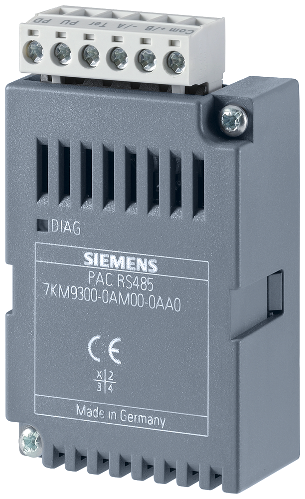 SIEMENS MODULO COMUNIC RS485 P/ PAC3200 PAC4200 3VA COM100 800
