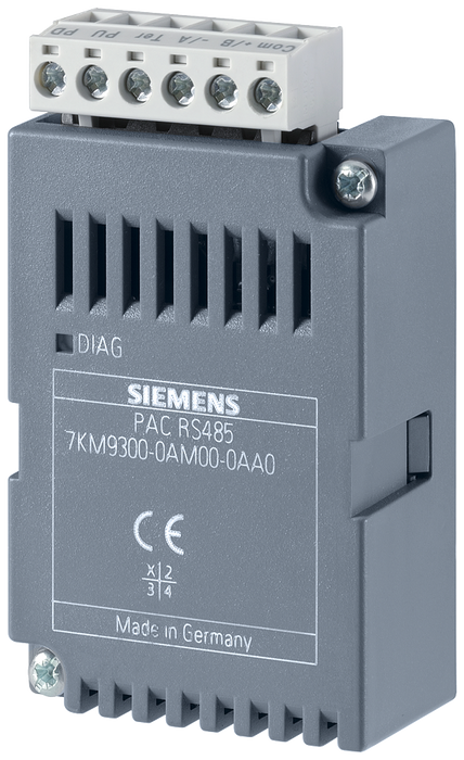 SIEMENS MODULO COMUNIC RS485 P/ PAC3200 PAC4200 3VA COM100 800