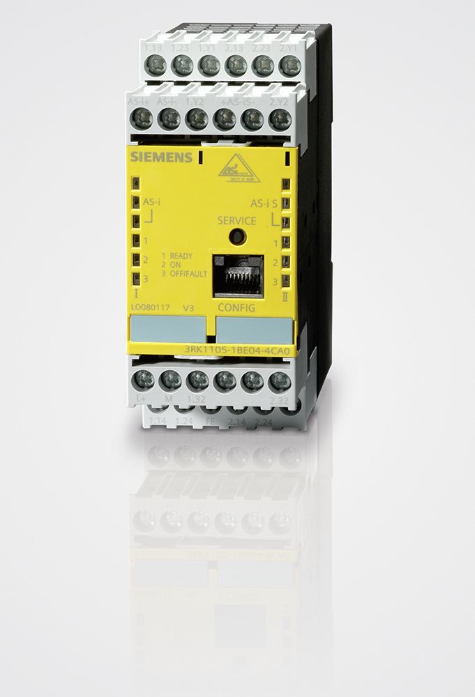SIEMENS AS-I SAFE.MON. ENH.+SL, 2 RO,SCREW, 40MS SKU: 3RK1105-1BE04-4CA0