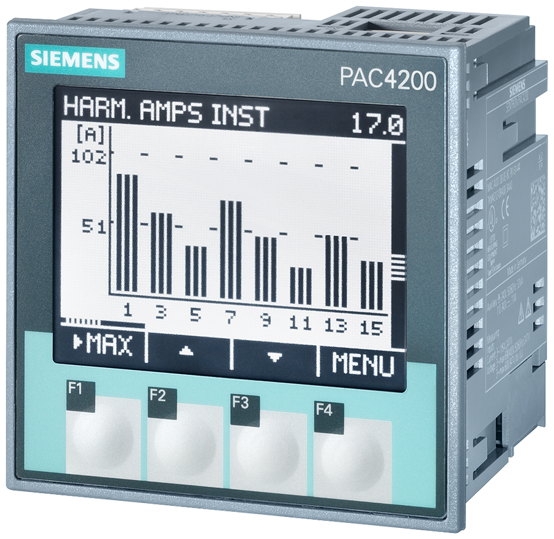 SIEMENS SENTRON PAC4200 MEDIDOR DIGITAL LCD 690V
