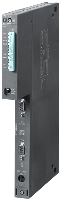 SIEMENS SIMATIC S7-400 CPU 412-2 MEM 1 MB MPI/DP INTERF 2 PROFIBUS DP