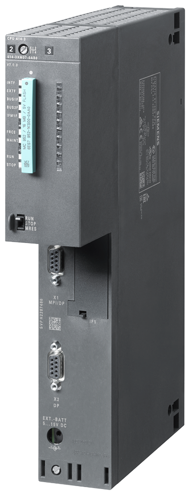 SIEMENS SIMATIC S7-400 CPU 414-3 1MPI/DP 2DP 3IFM 4MB
