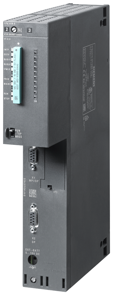 SIEMENS SIMATIC S7-400 CPU 416-3 1MPI/DP 2PROF DP 3IFM 16MB
