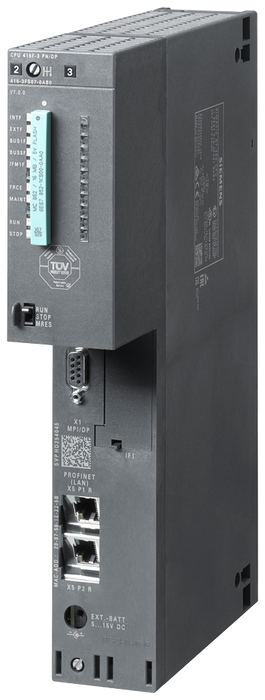 SIEMENS SIMATIC S7-400 CPU416F-3 PN/DP 1:MPI/DP 12 MBIT 2:ETHERNET/PROFIN