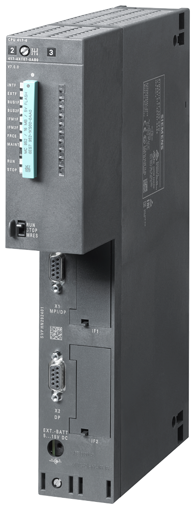 SIEMENS SIMATIC S7-400 CPU 417-4 1MPI/DP 2PROF DP 3IFM 32MB