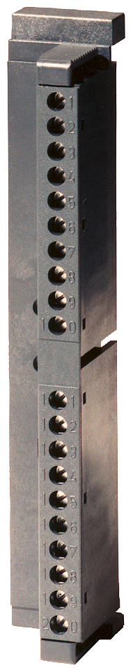 SIEMENS S7-300 FRONT CONNECTOR FOR SIGNAL MODULES WITH SCREW CONTACTS 20-POLE 100 UNITS PER PACKING UNIT