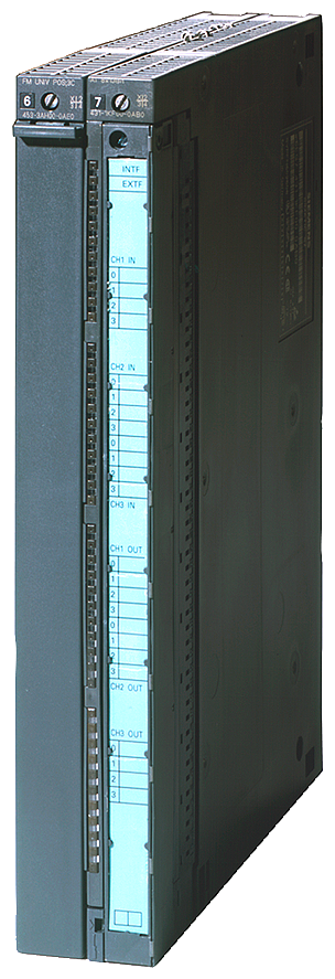 SIEMENS SIMATIC S7-400 FM453 MODULE FOR POSITIONING WITH SERVO AND STEPPER