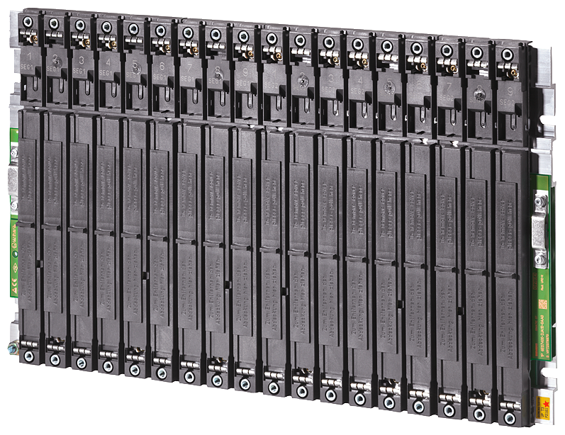 SIEMENS SIMATIC S7-400H UR2-H RACK CENTRALIZED 2 X 9 SLOTS