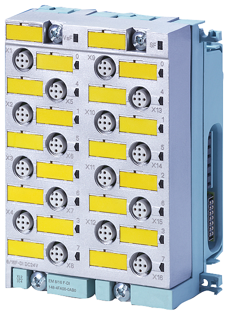 SIEMENS MOD F P-ET200PRO 4-8 F-DI 4 F-DO 24VDC 2A