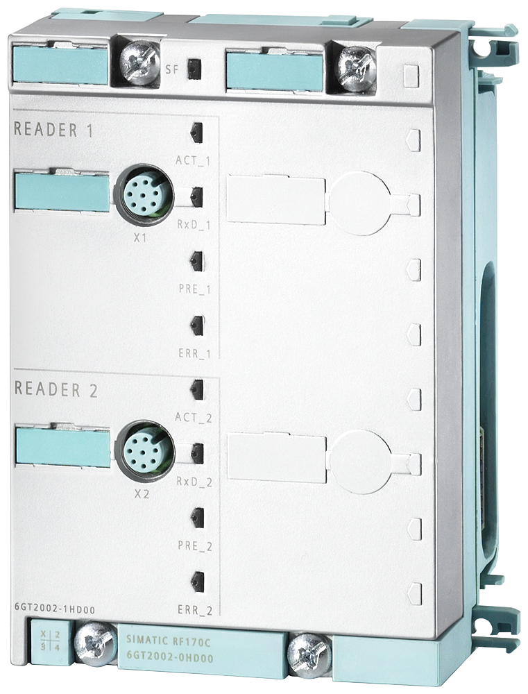 SIEMENS SIMATIC BLOQUE RFID RF170C P/CONECTAR 2 LECTORES