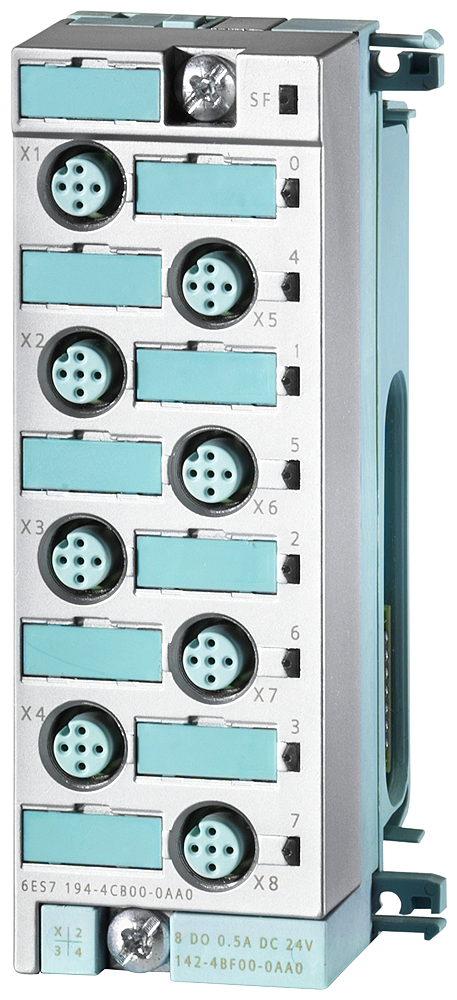 SIEMENS DP CONNECTING MDULES ET 200PRO 8 X M12