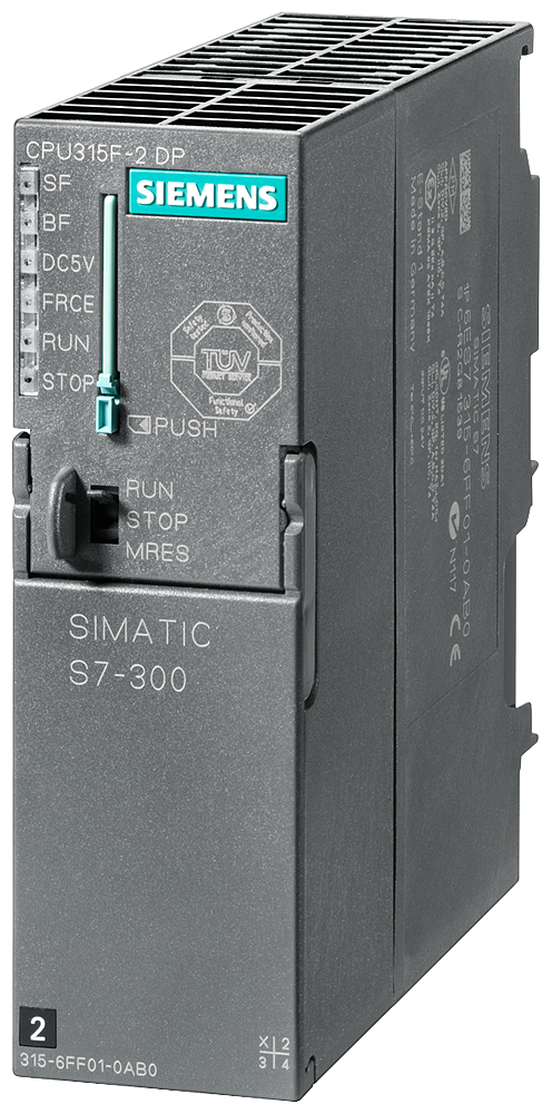 SIEMENS S7-300 CPU 315F-2DP 384KB 24 VDC
