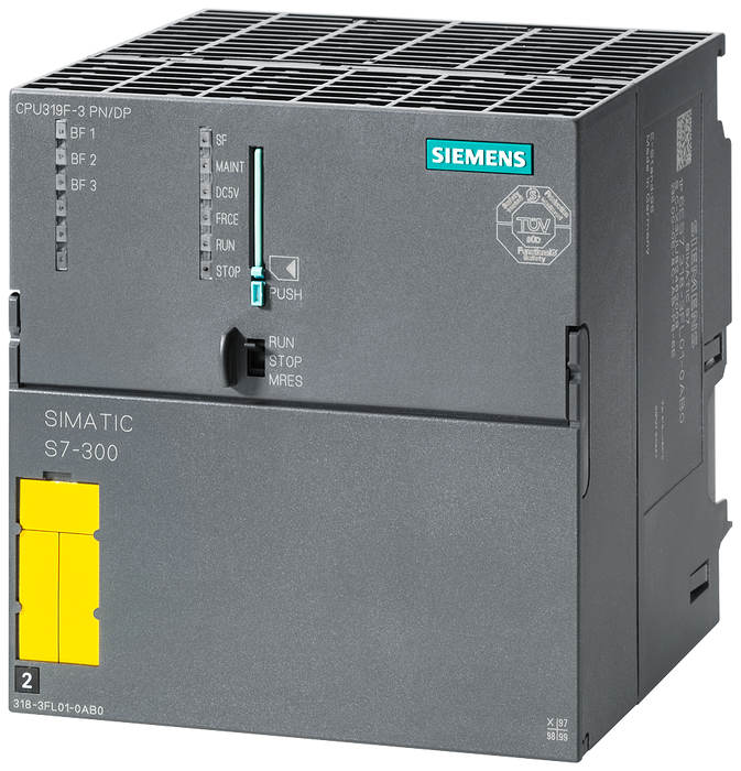 SIEMENS S7-300 CPU 319F-3 PN-DP