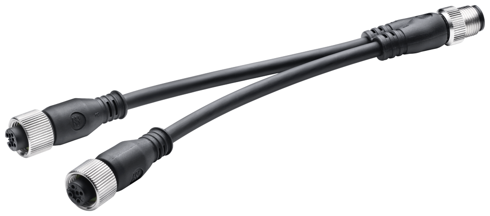 SIEMENS CABLE ""Y"" P-ET200 Y CONEX DOBLE A E-S M12 200m