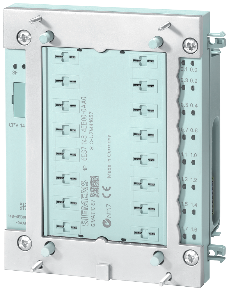 SIEMENS DP PNEUMATIC INTERFACE FOR ET 200 PRO 16 DO PNEUMATICS FOR COUPLING WITH FESTO VALVE TERMINAL CPV-14 INCL BUS MODULE
