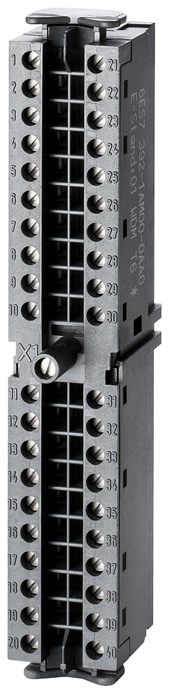SIEMENS S7-300 FRONT CONNECTOR WITH SCREW CONTACTS 40-POLE 100 UNITS PER PACKING UNIT