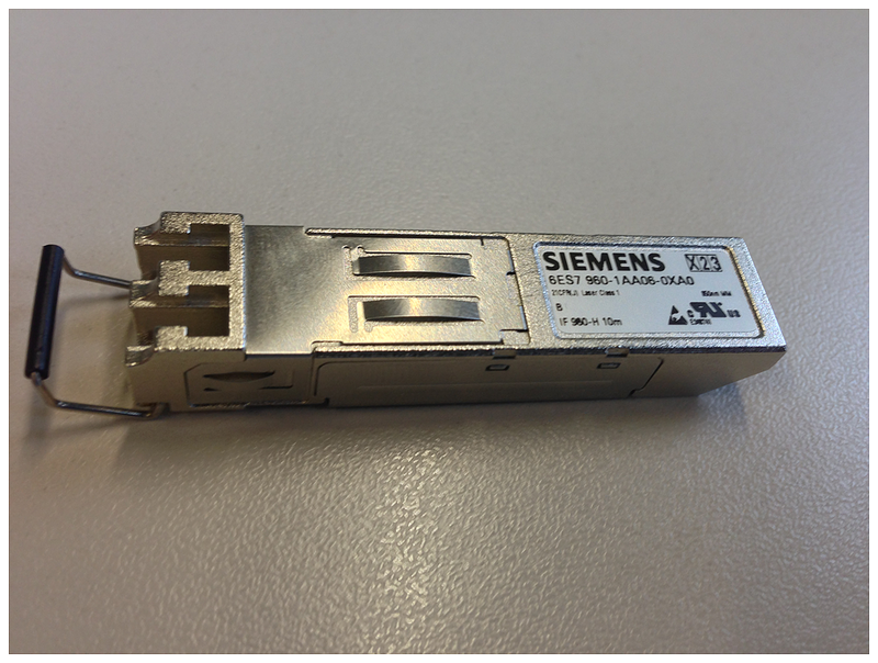 SIEMENS SIMATIC S7-400H SYNC SUBMODULE V6 FOR PATCH CABLES UP TO 10M