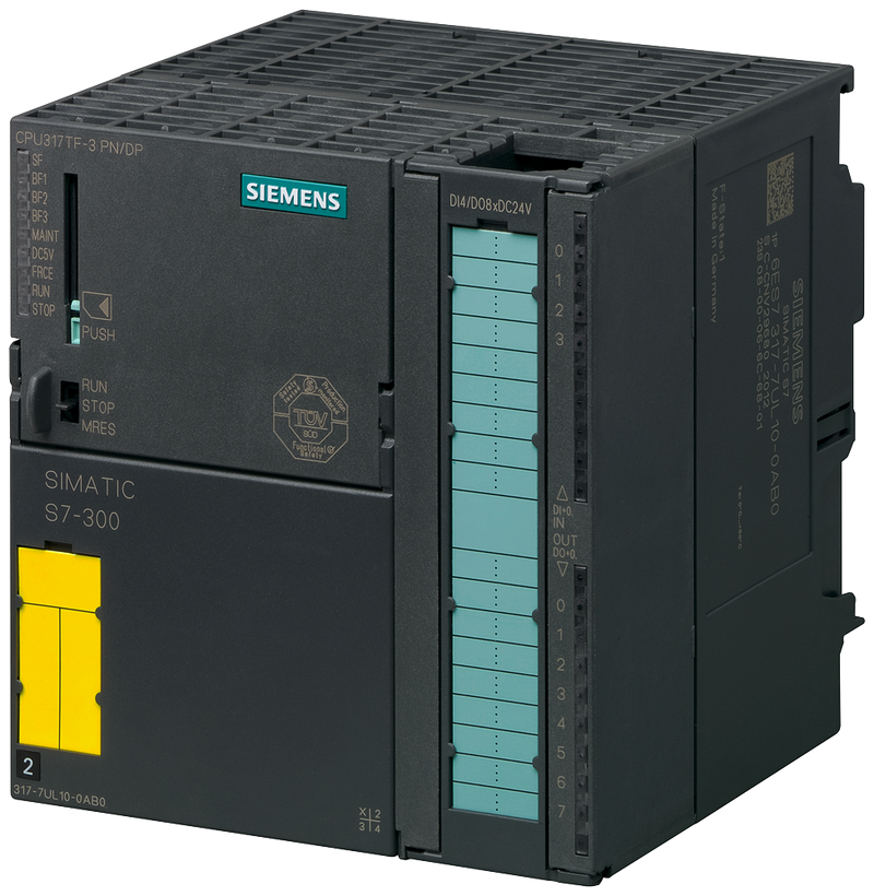 SIEMENS CPU 317TF-3 PN/DP 1.5MB MPI/DP DP PN REQ CON FRONT 40P