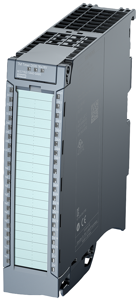 SIEMENS S7-1500 TM TIMER DIDQ 16X 24 V TIME-CONTROLLED DIGITAL INPUTS AND OUTPUTS MAX 8 DI 16 DQ OF WHICH MAX 16 WITH TIME STAMP COUNT PWM OVERSAMPLING