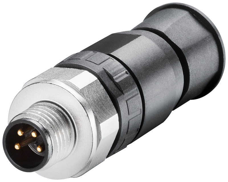 SIEMENS M8 POWER CONNECTOR MALE CONTACT INSERT 4-POLE