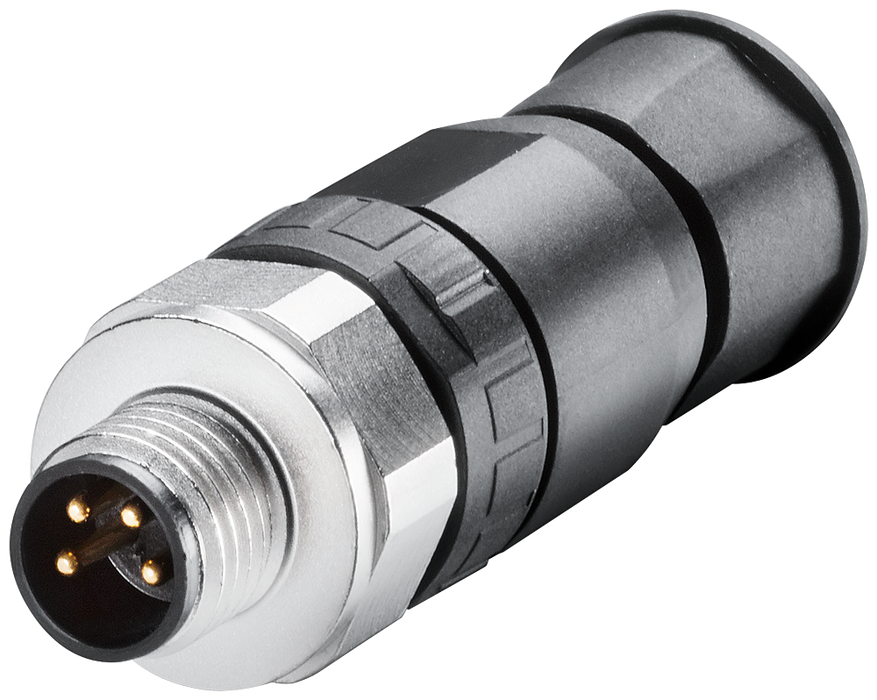 SIEMENS M8 POWER CONNECTOR MALE CONTACT INSERT 4-POLE