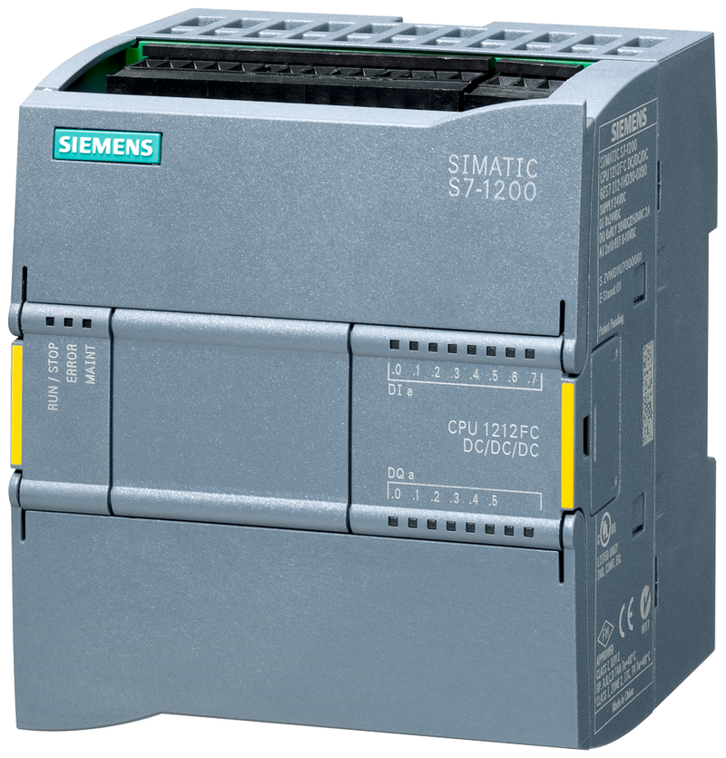SIEMENS S7-1200F CPU 1212 FC DC/DC/DC 8ED-6SD 2ED 0-10V 100KB