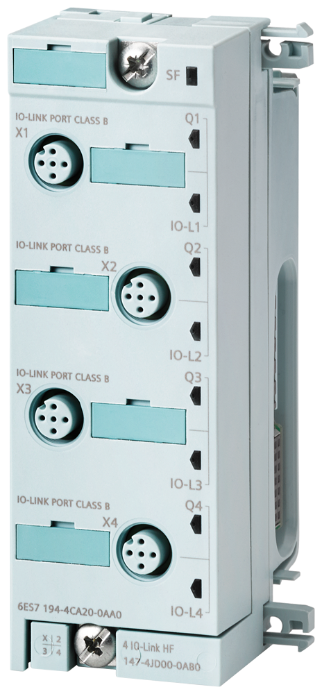 SIEMENS DP CONNECTION MODULE FOR IO-LINK MASTER ET 200PRO 4XM12 PLASTIC VERSION
